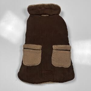Eddie Bauer Pet Dog Jacket Coat Winter Brown Large